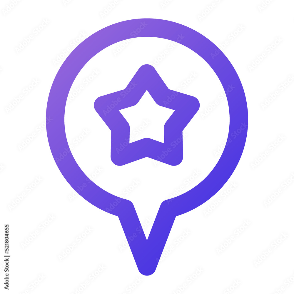 favorite icon outline gradient style favorite icon outline gradient style