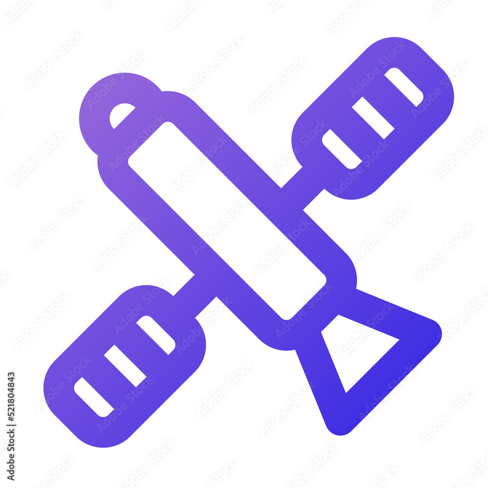 satelite icon outline gradient style satelite icon outline gradient style