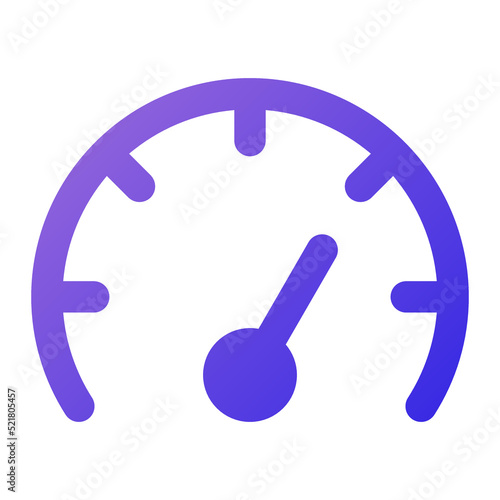 mileage icon gradient style