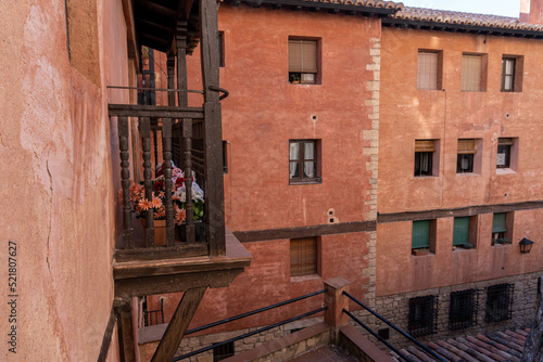 Fototapeta Naklejka Na Ścianę i Meble -  Streets, houses and details of Albarracín, Teruel (Spain)