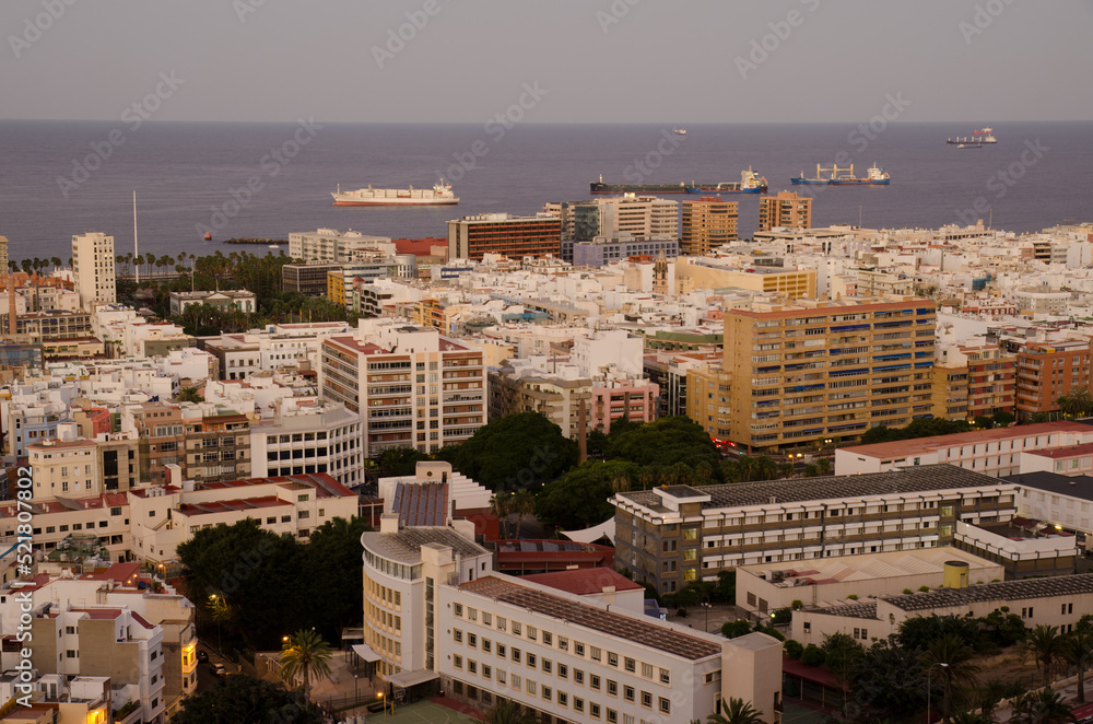 Obraz premium City of Las Palmas de Gran Canaria. Gran Canaria. Canary Islands. Spain.