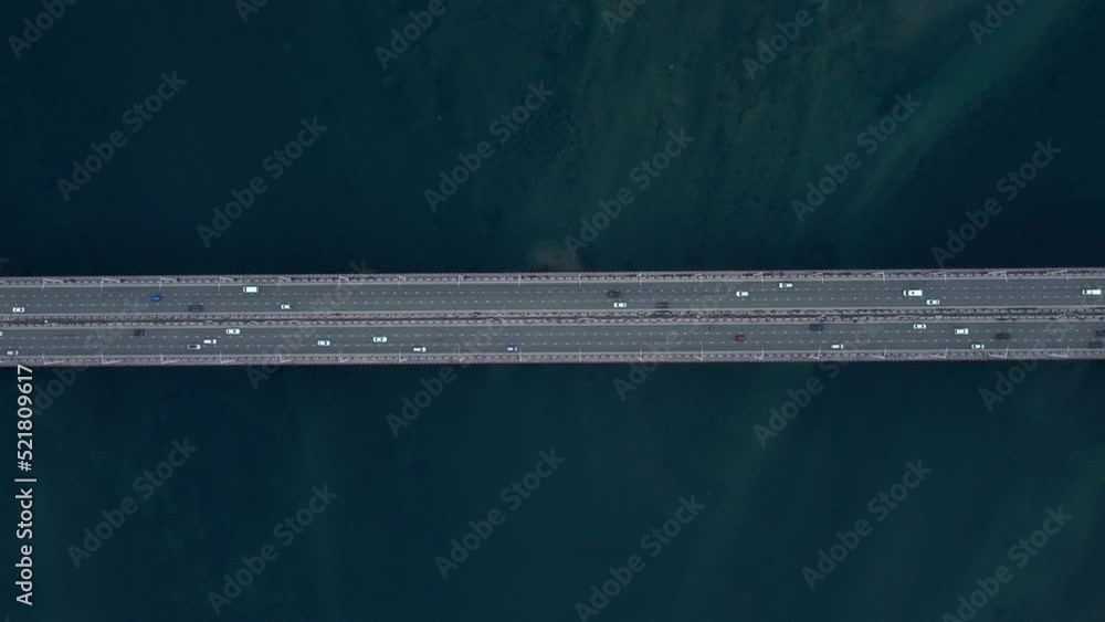 4k Aerial view of river and cars driving on road outdoors on summer day irrl. Beautiful aerial picture of lot of transport driving on straight asphalt road and blue waters in city or countryside 4k Aerial view of river and cars driving on road outdoors on summer day irrl. Beautiful aerial picture of lot of transport driving on straight asphalt road and blue waters in city or countryside