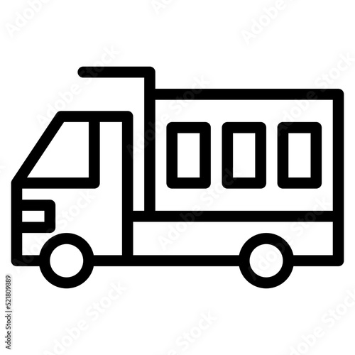 truck icon for website, app and project