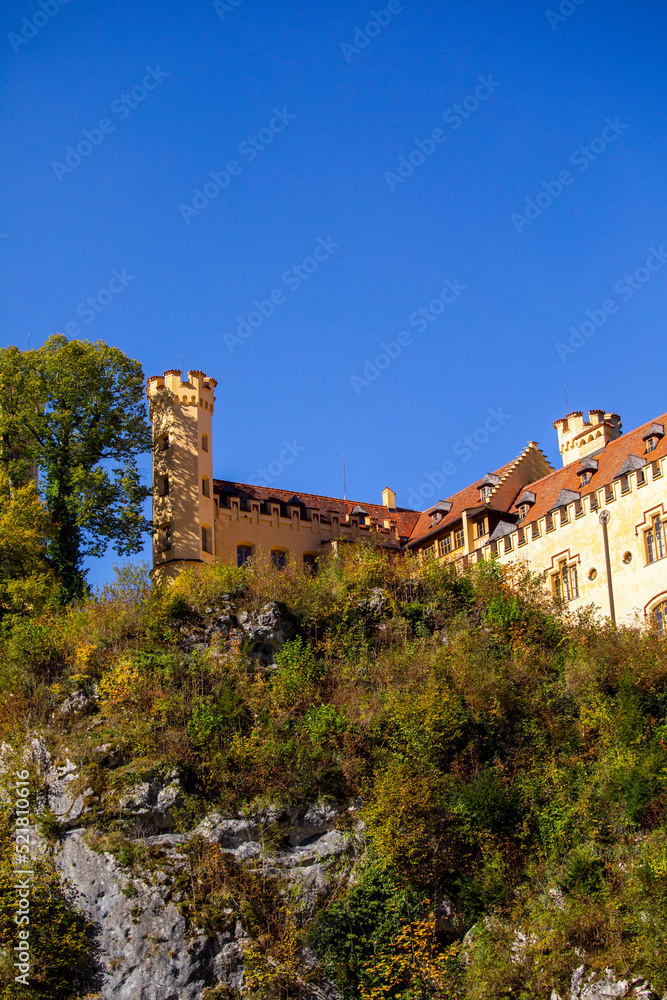 Germany, Bavaria, Schwangau, Hohenschwangau Castle, castle