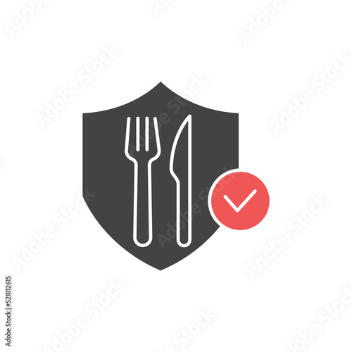 food safety icons  symbol vector elements for infographic web