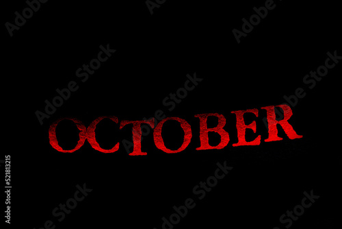 October is the tenth month of the year in the Julian and Gregorian calendars