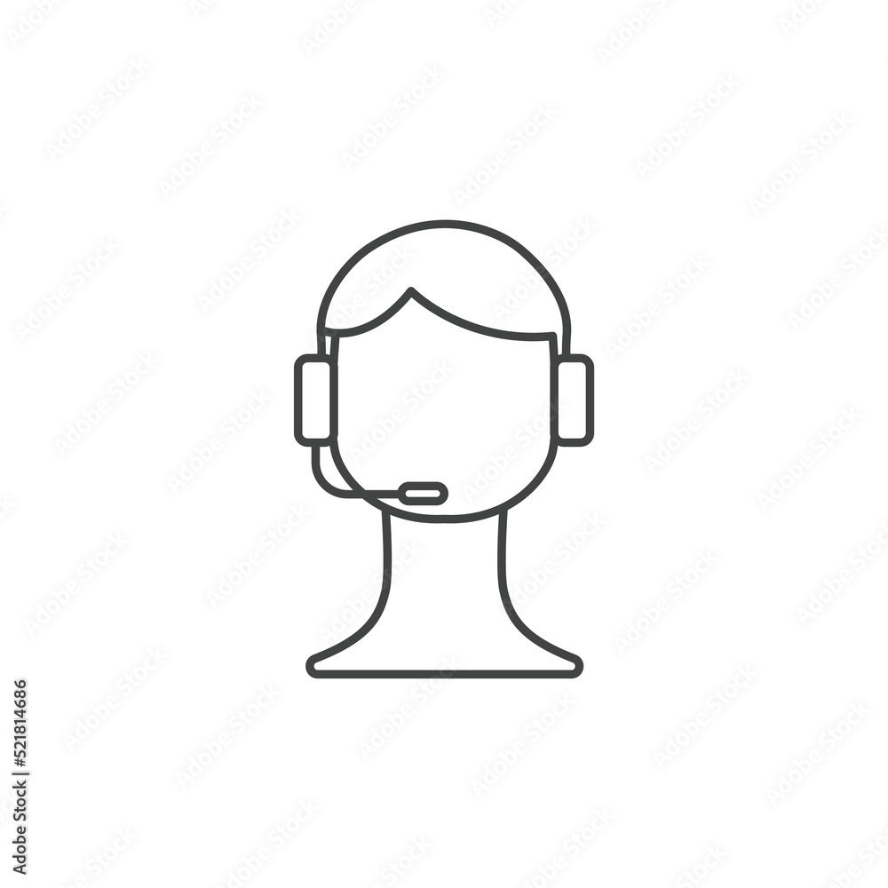 Obraz premium call center icons symbol vector elements for infographic web