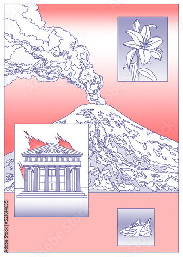 éruption volcanique