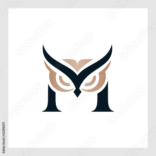 owl-shaped logo composed of the letter M, symbolizing sharpness and clarity