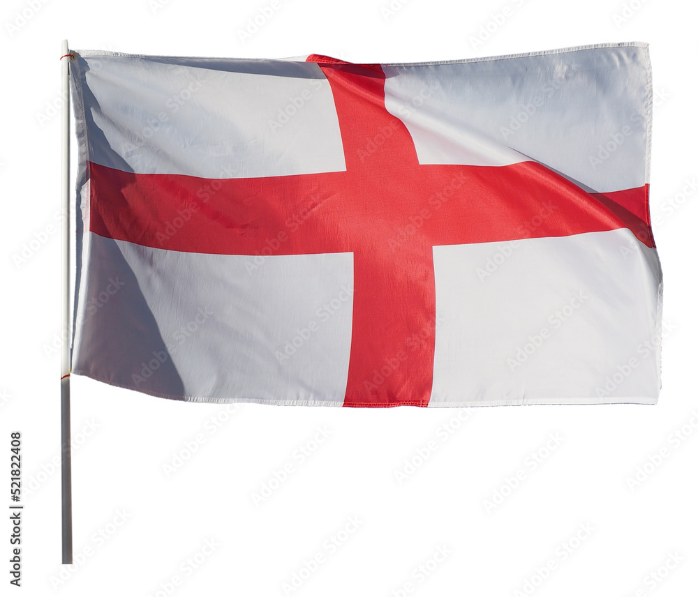 Fototapeta premium English Flag of England transparent PNG