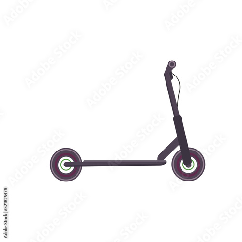 Transport. Electric Kick Scooter icon. Isolated vector illustration. Flat Modern Design for Web Page, Banner.