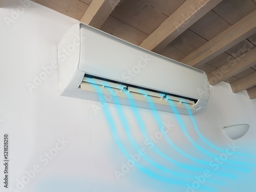 air condition aircondition air-condition on the white wall © sea and sun