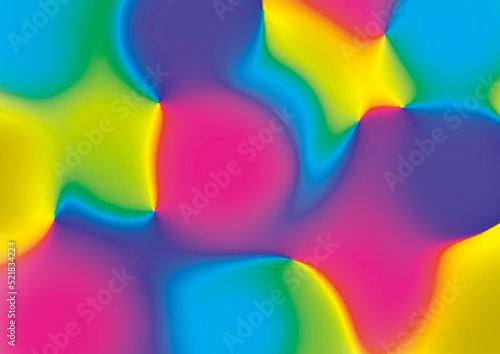 ビビットな色彩の背景