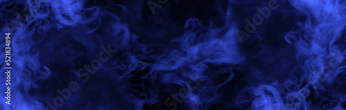 blue smoke background