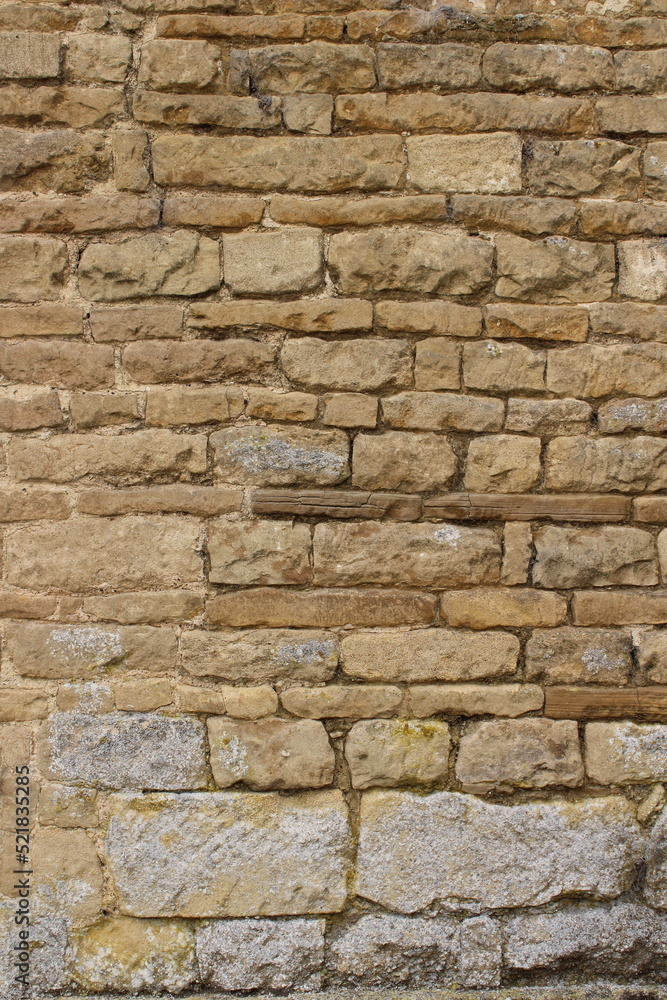 Detail of Elizabethan brickwork in a manor house Detail of Elizabethan brickwork in a manor house