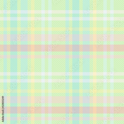 Seamless tartan plaid pattern in summer  tone.