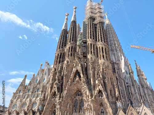 Photography sagrada familia city