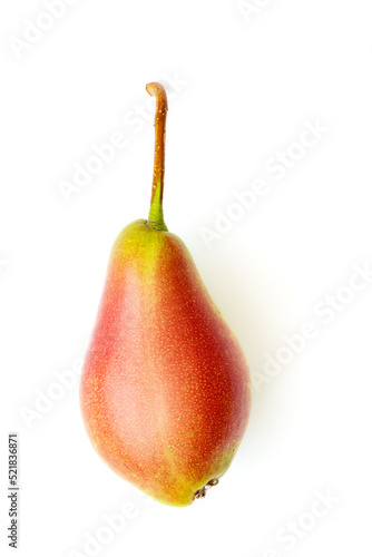 Fresh Pear fruit isolated on a white background. Healthy and juicy dessert