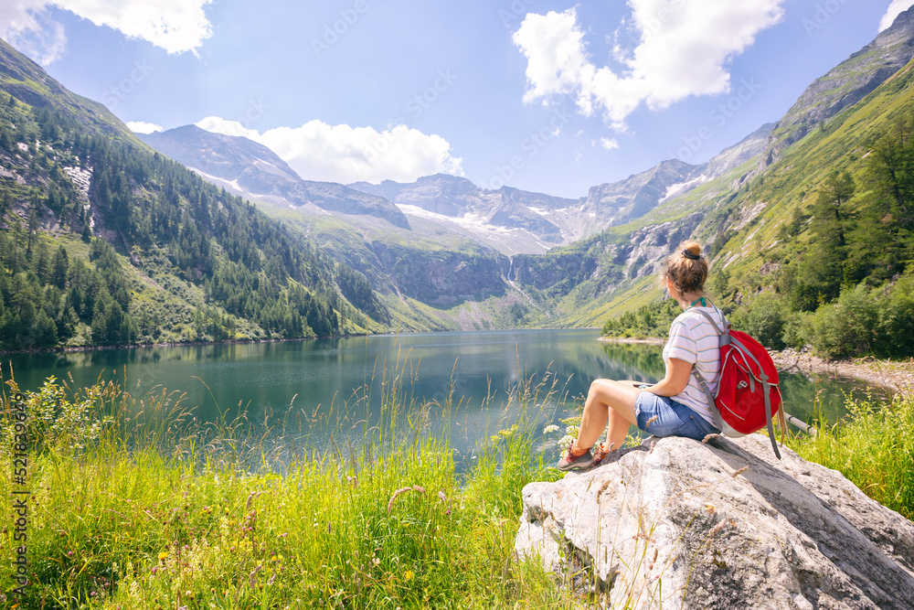 Naklejka premium Blick auf Rotgüldensee