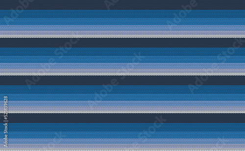 White and Blue Knitted Pattern Vector, Embroidery Crochet Background, Fashion Repeat vintage