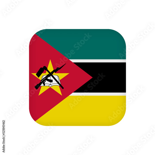 Free Download Mozambique flag, official colors. Vector illustration. - GFXLoad