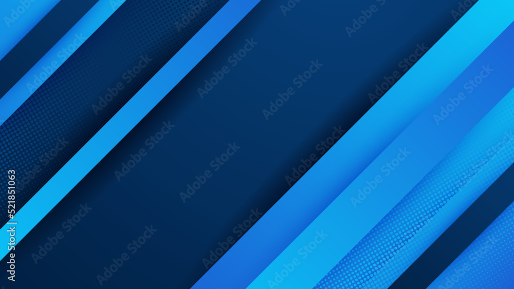 Fototapeta premium Abstract design with blue geometric background. Blue banner background. Vector abstract graphic design banner pattern background template.