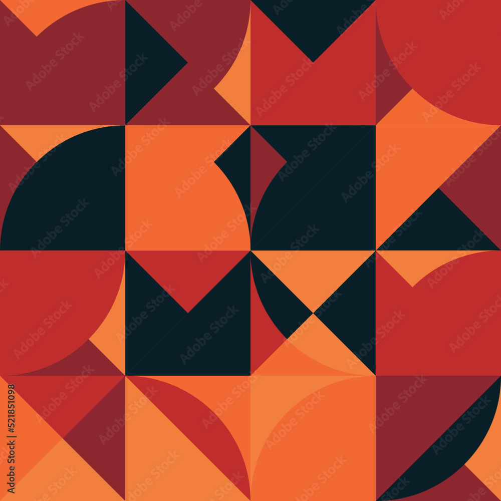 Geometric trendy fashioned seamless pattern Geometric trendy fashioned seamless pattern