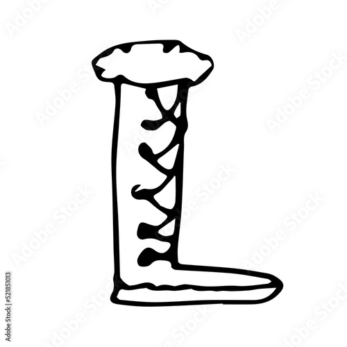 High boot