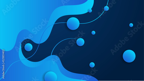 Modern dark blue background with abstract square shape, dynamic and sport banner concept.