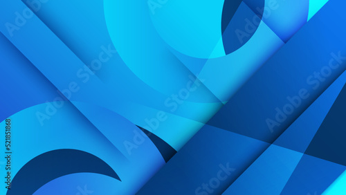 Modern abstract blue background with halftone light multiply and shiny effect vector illustration. Suit for business, corporate, banner, backdrop. Modern professional blue vector technology background