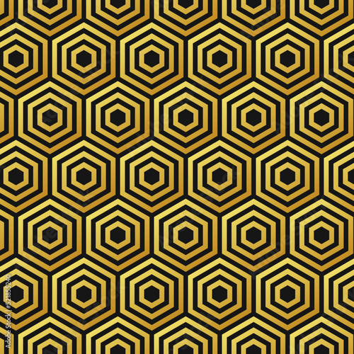 hexagonal honeycomb pattern seamless and geometric