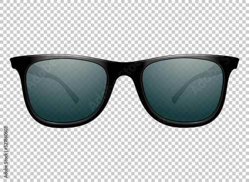 sun glasses vector illustration realistic