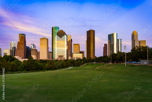 Downtown Houston Cityscape © MansfieldPhoto.com