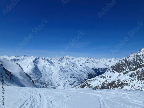 Wilder Pfaff mountain, ski tour, Tyrol, Austria photo