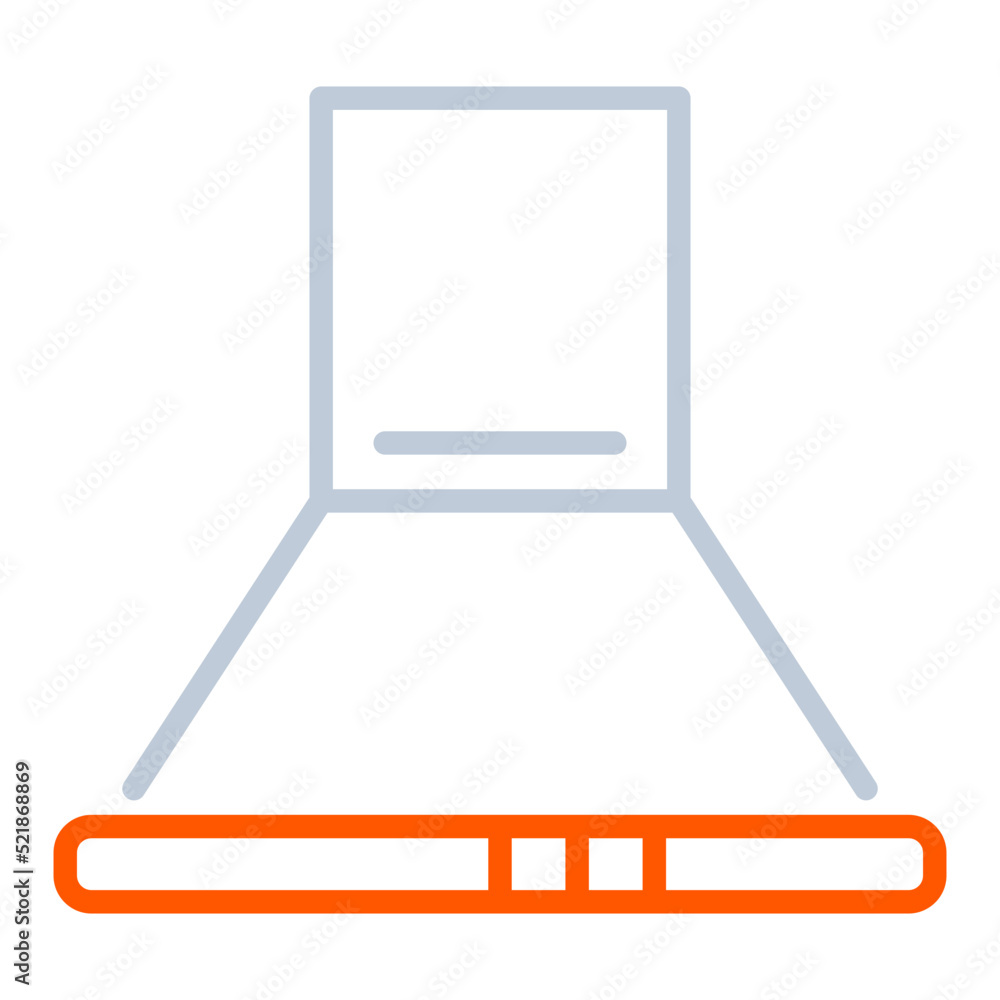 Kitchen hood icon Kitchen hood icon