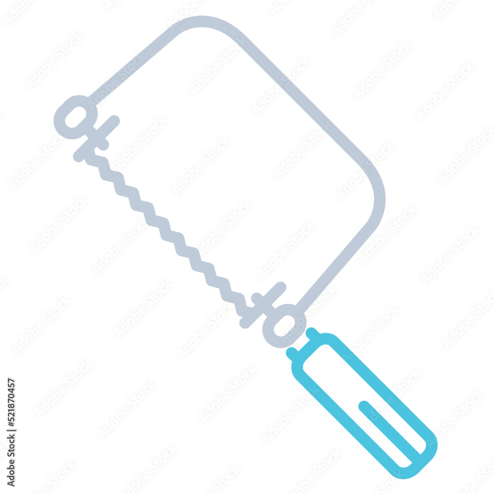 Coping saw icon Coping saw icon