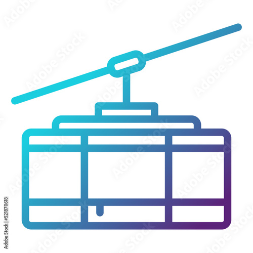 Aerial tramway icon