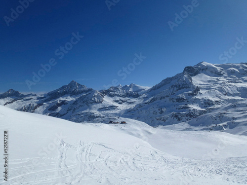 Stubacher Sonnblick mountain, alpine ski tour, Tyrol, Austria