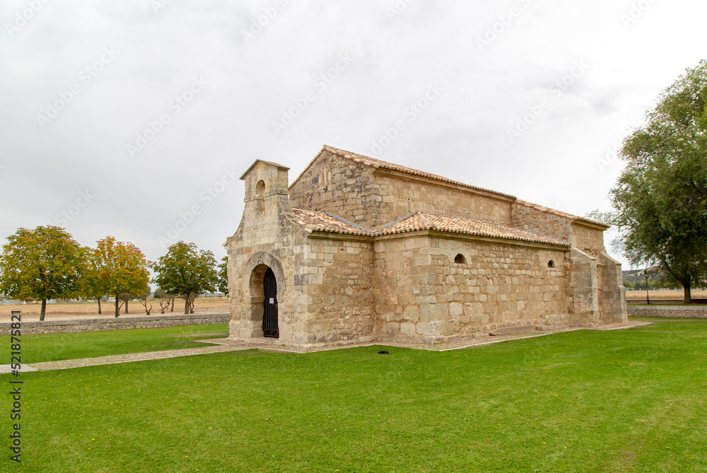 Iglesia visigoda de San Juan de Baños (siglo VII). Baños de Cerrato, Palencia, España.