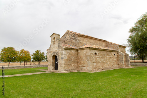 Iglesia visigoda de San Juan de Baños (siglo VII). Baños de Cerrato, Palencia, España. photo