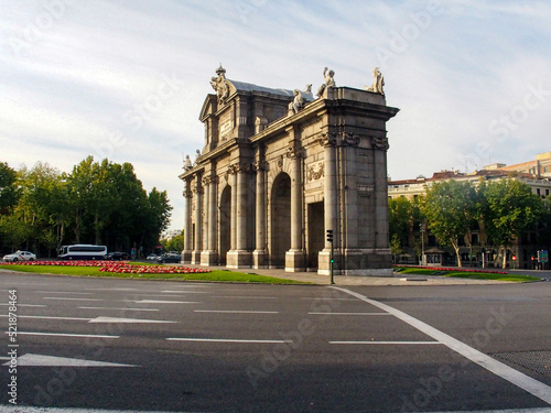 Puerta de Alcalá (1769-1778). Madrid, España.