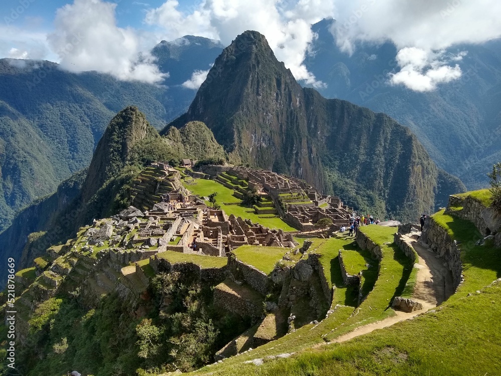 Peru Machu Picchu panoramic landscape