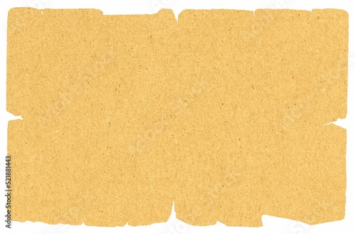paper parchment isolated over white