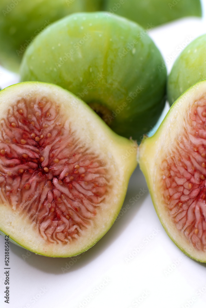 fresh figs on a plate