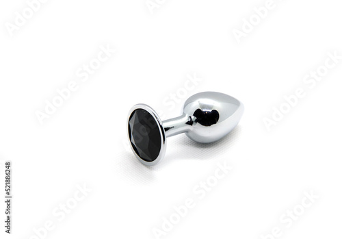 Anal plug on a white background
