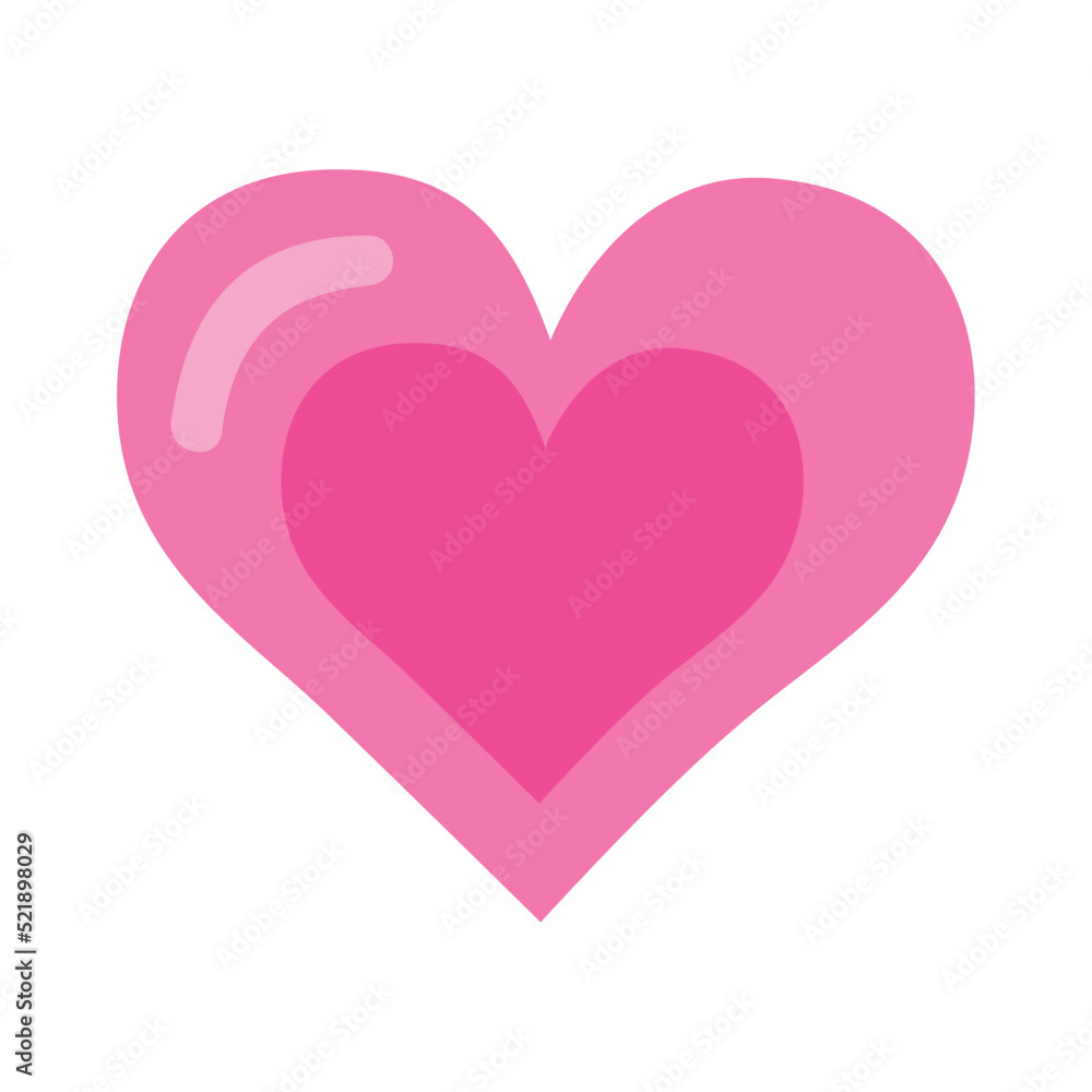 pink color heart love pink color heart love