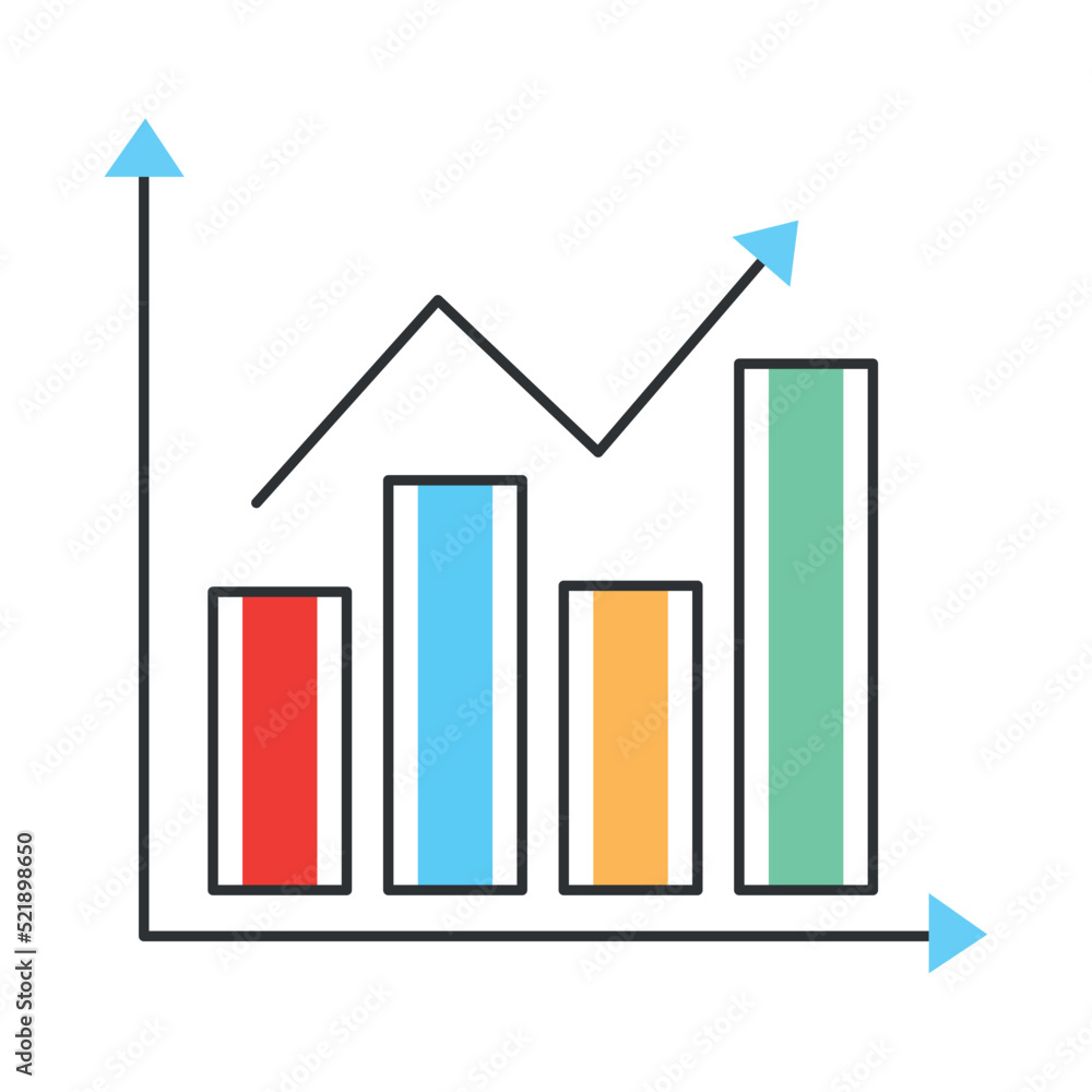statistics bars infographic statistics bars infographic