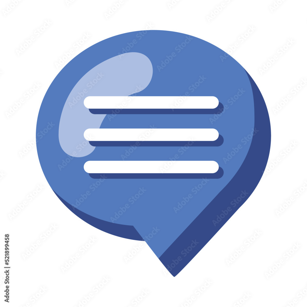speech bubble message speech bubble message