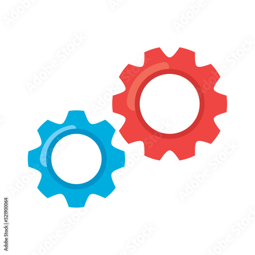 gears cogs setting