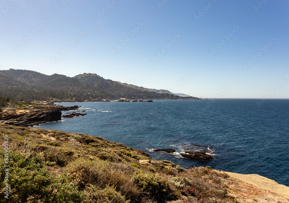 A view on the Pacific coast